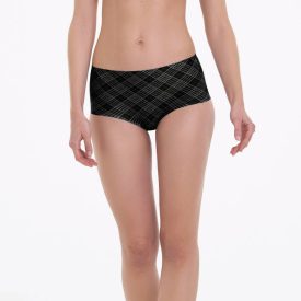   Rosa Faia Essentials női bugyi hagyományos fazon eszterházy kockás sötétszürke S/M