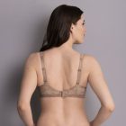 Rosa Faia Abby merevítő nélküli szivacsbetétes melltartó kis csipkemintával - dusty rose B75 
