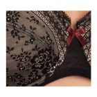 Rosa Faia Fleur merevítős melltartó gyönyörű csipkedíszítéssel - fekete B70
